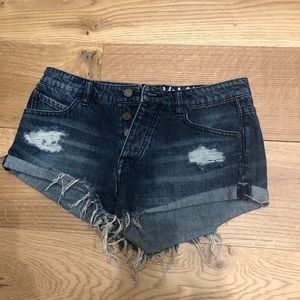 Volcom jean shorts